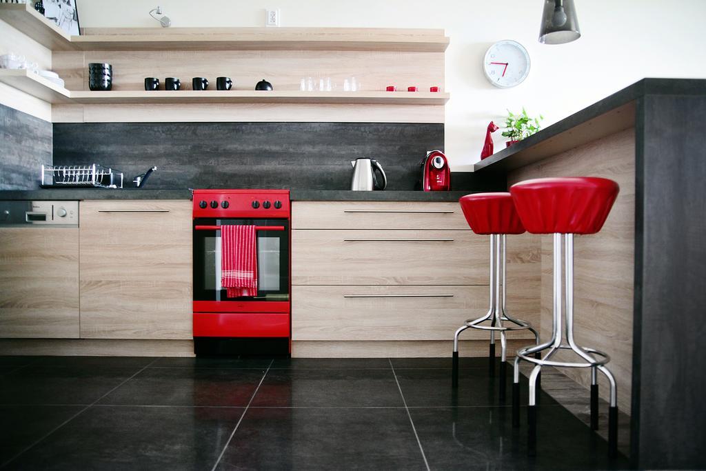 Livin Apartments Santocka Szczecin Rom bilde