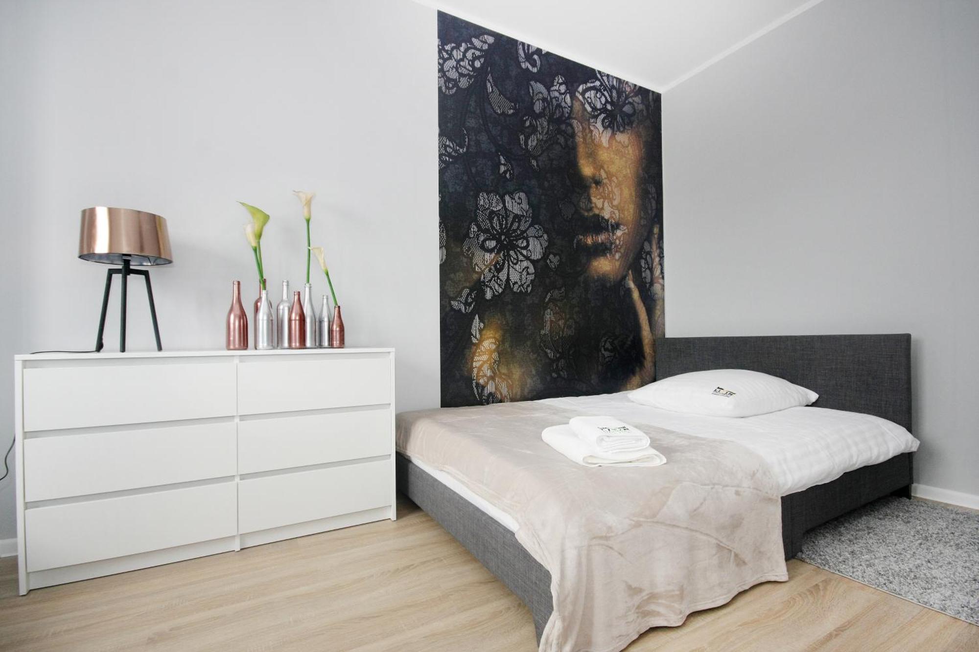 Livin Apartments Santocka Szczecin Rom bilde